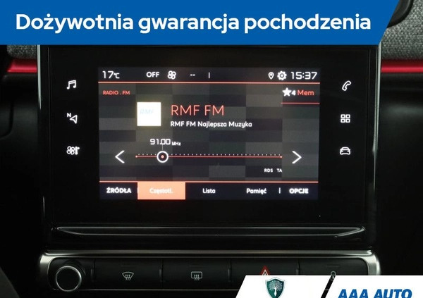 Citroen C3 cena 50000 przebieg: 66559, rok produkcji 2019 z Myślenice małe 254